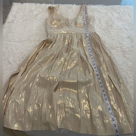 Calvin Klein Gold Dress - Picture 7 of 13